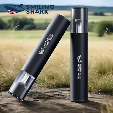 Smiling Shark Strong Light Flashlight LED Rechargeable Camping Portable Ultra Bright Mini Torch Wate