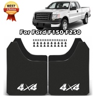 Mud Flaps Carbon Fiber Splash Guards Mudguard For Ford F-Series F-150 F-250 F-350 F-450 F-550 F150 F