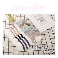 [READY STOCK] A90 Unisex Socks Hipster Socks Cute Stoking Ankle Stokin Hipster Korean Stokin Cartoon