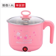 Stainless steel multi-function electric skillet electric cooker dormitory student cooking noodle pot