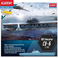 Plastic Model Assembly Academy 14224 CV-6 Enterprise-Special Ed. 1/700