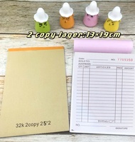 32K 64K small large Receipt Resibo With Carbon 50pages High Quality Paper delivery Invoice wholesale