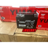 Original 100% Bateri yuasa motor yuasa ytz5 YB5L wave100r wave125 LC135   honda bateri gel bateri mo