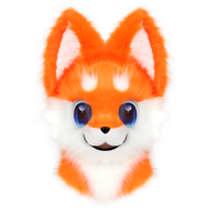 หน้ากากหัวสัตว์ Furry Fursuit ตุ๊กตาสุนัข Fox หน้ากากสําหรับงานปาร์ตี้คอสเพลย์เครื่องแต่งกายอุปกรณ์เ