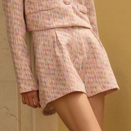 lookbooklookbook juno shorts ecstasy กางเกงขาสั้น เอวสูง สีรุ้ง