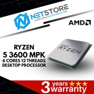 AMD RYZEN 5 3600 MPK 6 CORES 12 THREADS DESKTOP PROCESSOR - 100-000000031