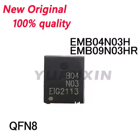 5/pieces EMB04N03H EMB04N03 B04N03 EMB09N03HR EMB09N03 B09N03 Field effect tube In Stock