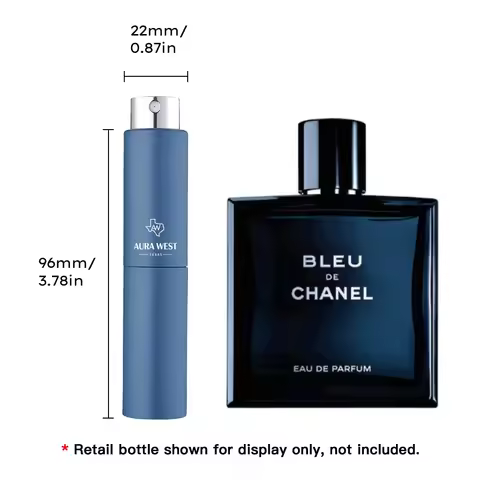 100% Authentic Chanel Bleu Men EDP Travel Decant Spray 5ml Various Flavors, Genuine Fragrance Decant