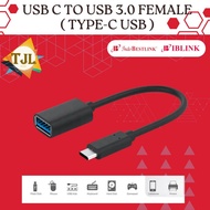 Type c to USB F OTG Cable 10cm OTG Type c to USb 3.0 10cm/