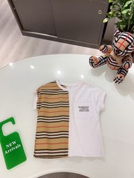 Burberry 拼接短袖上衣