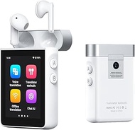 WOOASK A9S Standalone Translation Earbuds Real Time with ChatGPT, No App/No Phone Needed, AI Transla