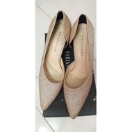 PRE♥️ Kasut FABIANO RICCO sz 39/Gold💥