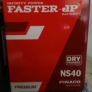 Aki mobil merk FASTER Tipe NS40 Premium / Aki Basah