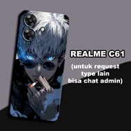 CC16 Flexible rubber softcase/ for realme c61 anime character Motif/case realme c61 realme c61 casin