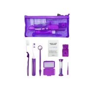 Orthodontic kit dental ortho kit cleaning set travel traveling net package toothbrush braces braces 