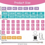 Classroom Calendar Bulletin Board Set Colorful Flip Calendar with Holder and Magnetic Sheets Class H