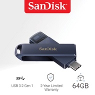 SanDisk iXpand Flash Drive Luxe 2 in 1 Light ning and USB-C (SDIX70N-256G-GN6NE) OTG Flashdrive for