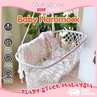 Baby Cradle Hammock Baby Cot Crib Baby Bed Babies Nursery Hanging Basket Baby Swing Bed Katil Baby Katil Budak