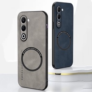 OnePlus Turbo 6X Pro Nord CE6 Lite One Plus 1+ 1 + Turbo 6X Casing Realme P4X 5G Matte Leather Cover