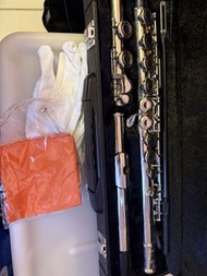 Yamaha 211 Flute with Case and Accessories