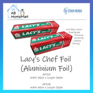 💯 [SG STOCK] Lacy's Chef Wrap - Aluminum Foil | AF315, AF318 | 30CM, 45CM X 300M