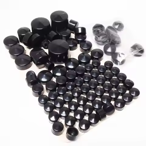 Motorcycle Black Bolts Toppers Caps For 2000-2006 Harley Davidson Softail Twin Cam
