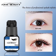 Fave beauty 5ml Black bulu mata Eyelash Extension Glue No Smell No Irritant Adhesive glue eyelash