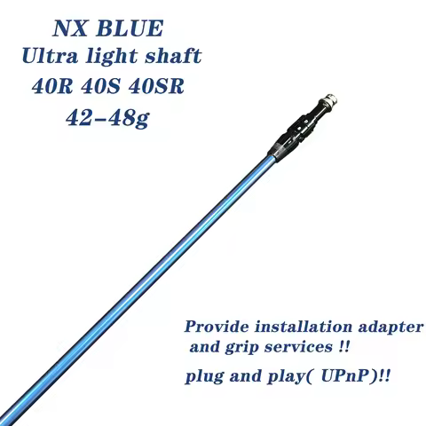 VENTUSkura NX Blue Golf Driver Shaft Ultra Light Shaft, Flex 40R 40SR 40S , Free Assembly Adapter an