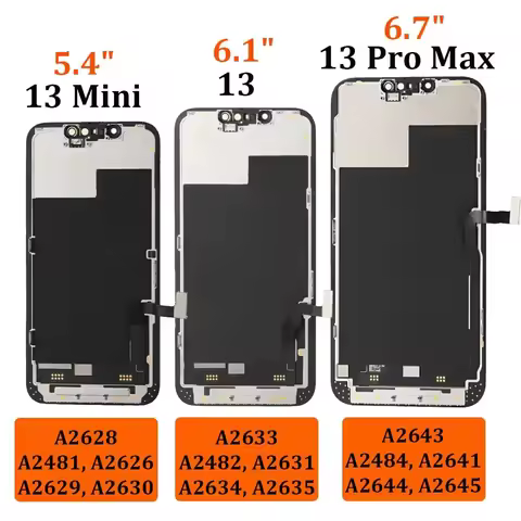 LCD For iPhone 13 Pro Max 13Pro Display With 3D For iPhone 13 mini LCD Touch Screen Digitizer Replac