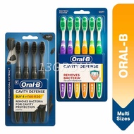 Oral-B Cavity Defense Toothbrush / Removes Bacteria Cavity Protection, Assorted