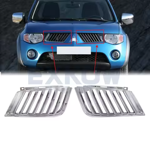 Car Radiator Grille for Mitsubishi Triton L200 IV 2005-2015 KA4T KA5T KB4T KB5T KB8T KB9T 7450A187 7