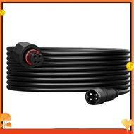 10FT Extension Cable for  Outdoor Flood Lights and Spot Lights,Waterproof 4Pin Extension Cord for  H