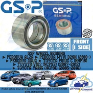 PERODUA ALZA / ARUZ / MYVI D20N / TOYOTA PRIUS C NHP10 / VIOS NCP93 / YARIS NCP91 GSP WHEEL BEARING 