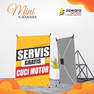 CUSTOM MINI X BANNER (28 X 42 CM) CHEAPEST