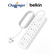 Belkin SRB004af2M-REV 8W 2M Surge Protector w 2 x USB-C