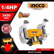 Ingco Bench Grinder 6 1/4HP BG61502-5P  IPT  Tools from Mars