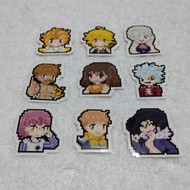 Pixel 7 Deadly Sins / Nanatsu no Taizai Sticker Set