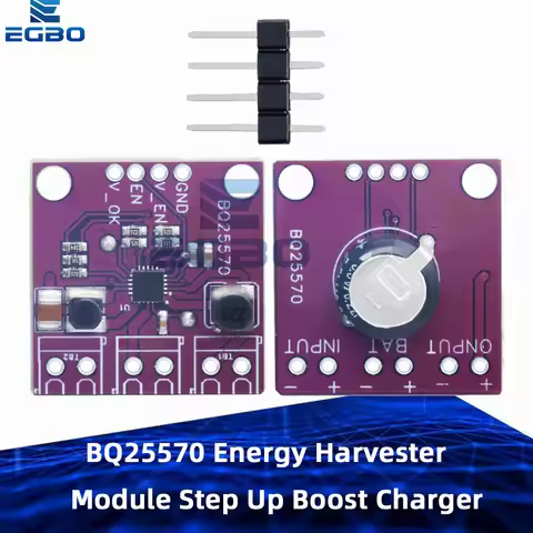 BQ25570 Energy Harvester Module Step Up Boost Charger and Buck Step Down Converter Module Low Power