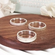 質感銀戒 經典直紋設計 925純銀戒指 男戒 女戒