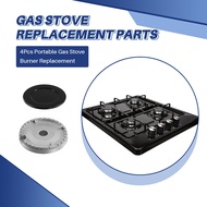 Flash Deal- <br>4Pcs Portable Gas Stove Burner Replacement - Burner Head Accessories Stove Range Gas