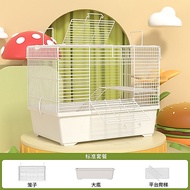 47 Cage 12cm High Chassis Breathable Wire Cage Household Hamster Golden Wire Hamster Cage Villa Chea