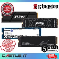 KINGSTON NV3 / KC3000 / FURY RENEGADE GEN4 SSD M.2 NVMe 500GB 1TB 2TB Laju PS5 Desktop Laptop
