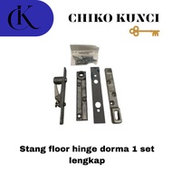 Dorma floor hinge handlebar 1 complete set