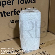 SRB Kitchen Paper Towel Roll [ 2-Ply | 85 Pulls]