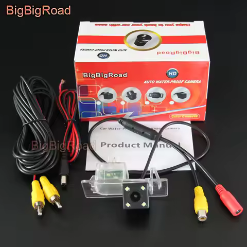 BigBigRoad Car Rear View Camera For Audi Q3 Q5 S3 Q7 A4L A6 A6L A3 Sedan A1 2013 2014 2015 2016 2017