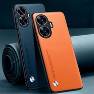 Premium PU Leather Phone Cover On Realmi C55 5G Case Shockproof Bumper TPU Soft Coque For RealmeC55 