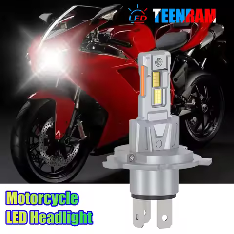1PC High Quality LED Motorcycle Headlight H4 H7 H1 H11 CSP 3570 Moto Scooter Bulb 18000LM 6000K 65W 