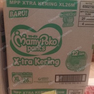 mamypoko xl 26 xtra kering kartonan