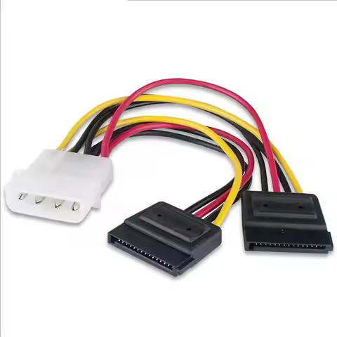 4 Pin IDE Molex to 2 Sata/SATA 15Pin To 2 SATA 15 Pin /SATA 15 Pin to Molex IDE 4 Pin Power HDD Spli