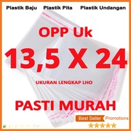 OPP PLASTIC GLASS GLUE 13,5 X 24 (CONTENTS 100 Sheets) THICK O2